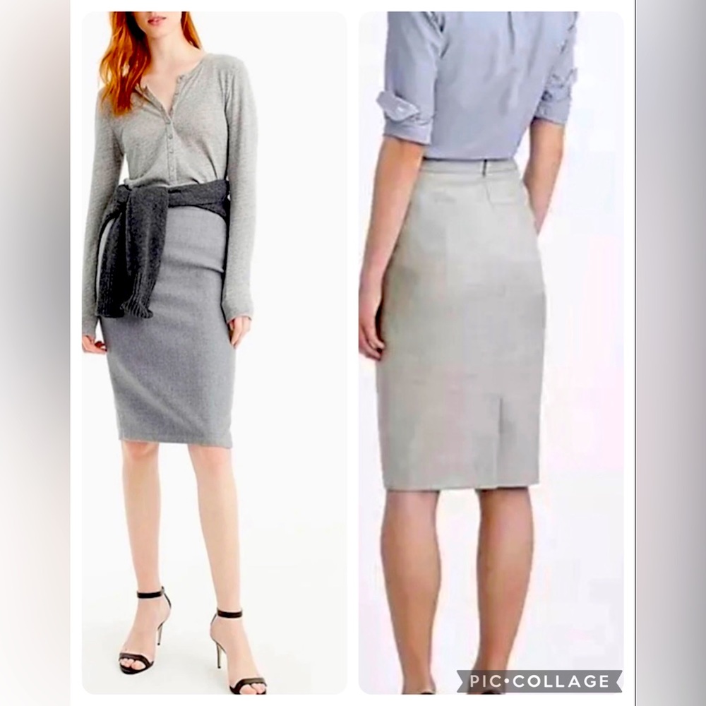 JCrew wool skirt